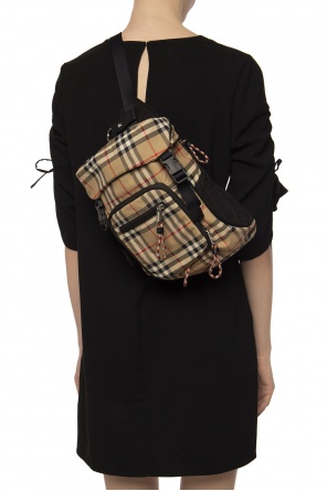 Plecak ze wzorem w kratę, zdjęcie 2 Plecak ze wzorem w kratę od Burberry